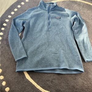 Patagonia Blue Zip-Up Jacket